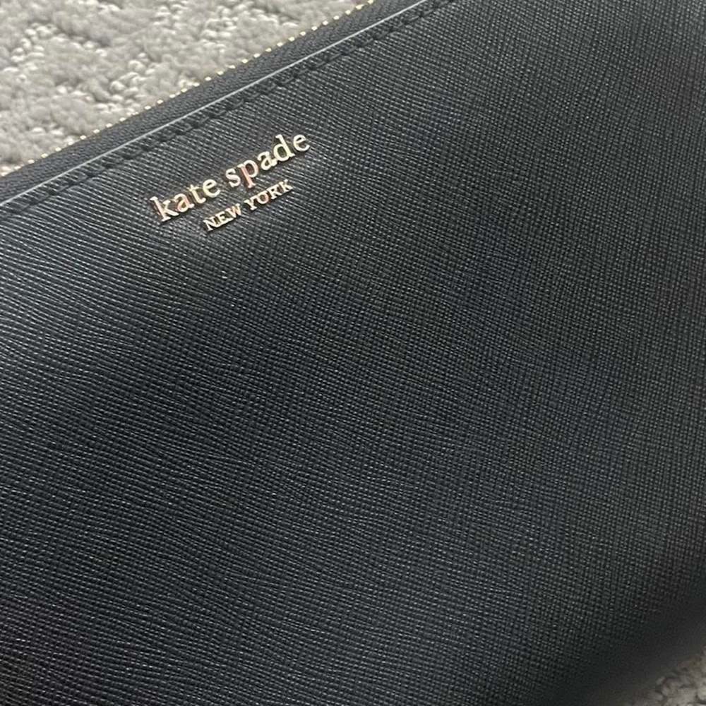 Black Kate Spade Wallet Purse - Picture 5 of 7